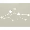 Люстра на штанге светодиодная Ambrella light Xb9059150 16 м² нейтральный белый свет цвет белый