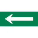 Пиктограмма Стрелка (для EXIT SAFEWAY-40) EKF 320 x 120 мм