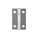 Петля полуширокая Vormann 40x32x0.9 мм оцинкованная латунный штифт 4 шт.