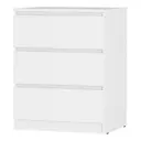 Комод BTS Симпл КМ-01 60.40x76.10x46.30 см ЛДСП цвет белый