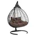 Кресло подвесное Laura outdoor FIS 301 Fisht 2-х местные до 160 кг коричневый