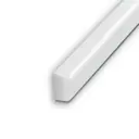 Плинтус кухонный Пару палок К900x40Л R12 90x5 см акрил цвет белый