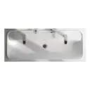 Раковина накладная Am.pm func M8FWPC1200WM 120.8см цвет белый