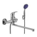 Смеситель для ванны Fashun A2215N однорычажный с душевой лейкой цвет хром