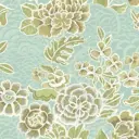 Обои бумажные York Wallcoverings Global Chic GC8782, 0.68 м, голубые