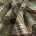 Плед Wellness Сальта WP182, 185x200 см, флис, цвет белый, зеленый, коричневый, желтый