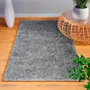 Ковер Фризе Шегги Nil T600 Gray прямой 200x300 см полипропилен
