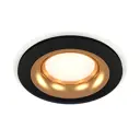Комплект точечных светильников встраиваемых светодиодных Ambrella light Xc7622005 2 м² под отверстие 8 см цвет черный