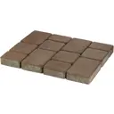 Брусчатка Старый город ППК 120x80x40 мм цвет коричневый