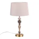 Настольная лампа Odeon light Classic 5040-1t цвет жёлтый/золотой