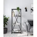 Стеллаж Weldwood 60x151x30 см 4 полки металл цвет светло-серый