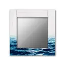 Настенное зеркало Дом Корлеоне Вода 80x80 см