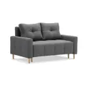 Раскладной диван Ладья Венди Estet col.07 Grey 171x90x88 см шенилл цвет серый
