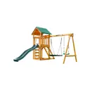 Детский игровой комплекс Unix Kids 6 in 1 Dark Green 195x265x370 см