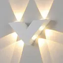 Настенный светильник светодиодный влагозащищенный Flylight Qv690 теплый белый (желтый) свет цвет белый