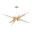 Светильник подвесной светодиодный Loft It 10160 light wood 11 м² теплый белый (желтый) свет цвет коричневый
