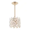 Люстра на штанге Arte perfetto luce 3337.0218.1.300.200.gd 1 лампа 2 м² цвет золото