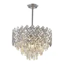 Люстра на штанге Arte perfetto luce 3337.0219.7.300.470.cr 7 ламп 14 м² цвет хром