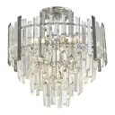 Люстра потолочная Arte perfetto luce 3337.0155.6.60.400.cr 6 ламп 12 м² цвет хром