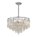 Люстра на штанге Arte perfetto luce 3337.0166.8.300.470.cr 8 ламп 16 м² цвет хром