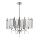 Люстра на штанге Arte perfetto luce 3337.0145.8.350.570.cr 8 ламп 16 м² цвет хром