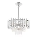 Люстра на штанге Arte perfetto luce 3337.0127.6.300.390.cr 6 ламп 12 м² цвет хром