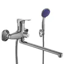 Смеситель для ванны Fashun A2228 однорычажный с душевой лейкой цвет хром