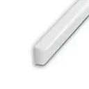 Плинтус кухонный правый Пару Палок 1.2x3.5x90 см акрил цвет белый