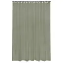 Тюль на ленте Inspire Polyone 300x280 см цвет темно-зеленый Forest 1