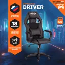 Офисное кресло Tetchair Driver (22) экокожа/ткань цвет черный