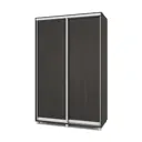 Шкаф-купе МФ Модерн Роланд 220x140x45 см 7 полок ЛДСП цвет венге
