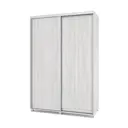 Шкаф-купе МФ Модерн Роланд 220x150x45 см 7 полок ЛДСП цвет ясень шимо светлый