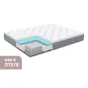 Матрас Димакс Bliss Sleeper+ 180x200x22 см независимый пружинный блок, двуспальный