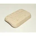 Накладка на бревно для двойной розетки/выключателя Cleverwood D240 мм наружного монтажа