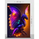 Картина на холсте First Class Images Дракон 102651M 100x60 см