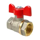 Кран шаровой Valfex 2000000126630 Ду32 Ру10 1 1/4" ВР/ВР латунь