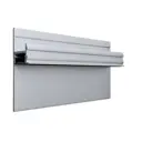 Плинтус напольный скрытого монтажа AlPro13 7209 анодированный серебро 100x12.7x2700 мм 5 шт.