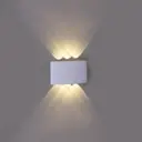 Светильник уличный настенный светодиодный Reluce 86833-9.2-006tlfc led6*3w wt IP44 цвет белый