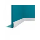 Плинтус напольный Perfect Plus P66 белый под покраску 55x11x2000 мм