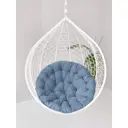 Подушка для качелей Everena Outdoor round grey-blue papasan 120x120 см разноцветная