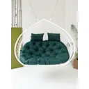 Подушка для 2х-местного подвесного кресла Everena double green 115x150 см зеленая
