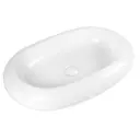 Раковина Bond Oval S58-640 накладная 64см цвет белый глянец