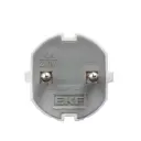 Вилка Ekf Proxima AVP10-10-r 250 В без заземления цвет белый