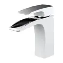 Смеситель для раковины Altrobagno Cascata 0111 bicr однорычажный цвет белый, хром