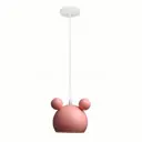 Светильник подвесной Flylight Pdl-panda-roz 1 лампы 8 м² цвет розовый