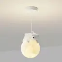 Светильник подвесной Flylight Pdl-misha 1 лампы 8 м² цвет белый