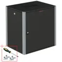 Шкаф телекоммуникационный серверный настенный Sysmatrix WP 6315.920 19" 15U 600x350x720 мм цвет черный