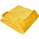 Плед Malica 150x200 см велсофт цвет желтый