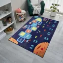 Ковер Joyland Классики 120x180 см полиэстер G-25 цвет синий