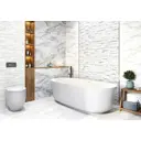 Керамическая плитка Alma ceramica TWA11NAT604ekb 20x60см цвет синий, цена за упаковку